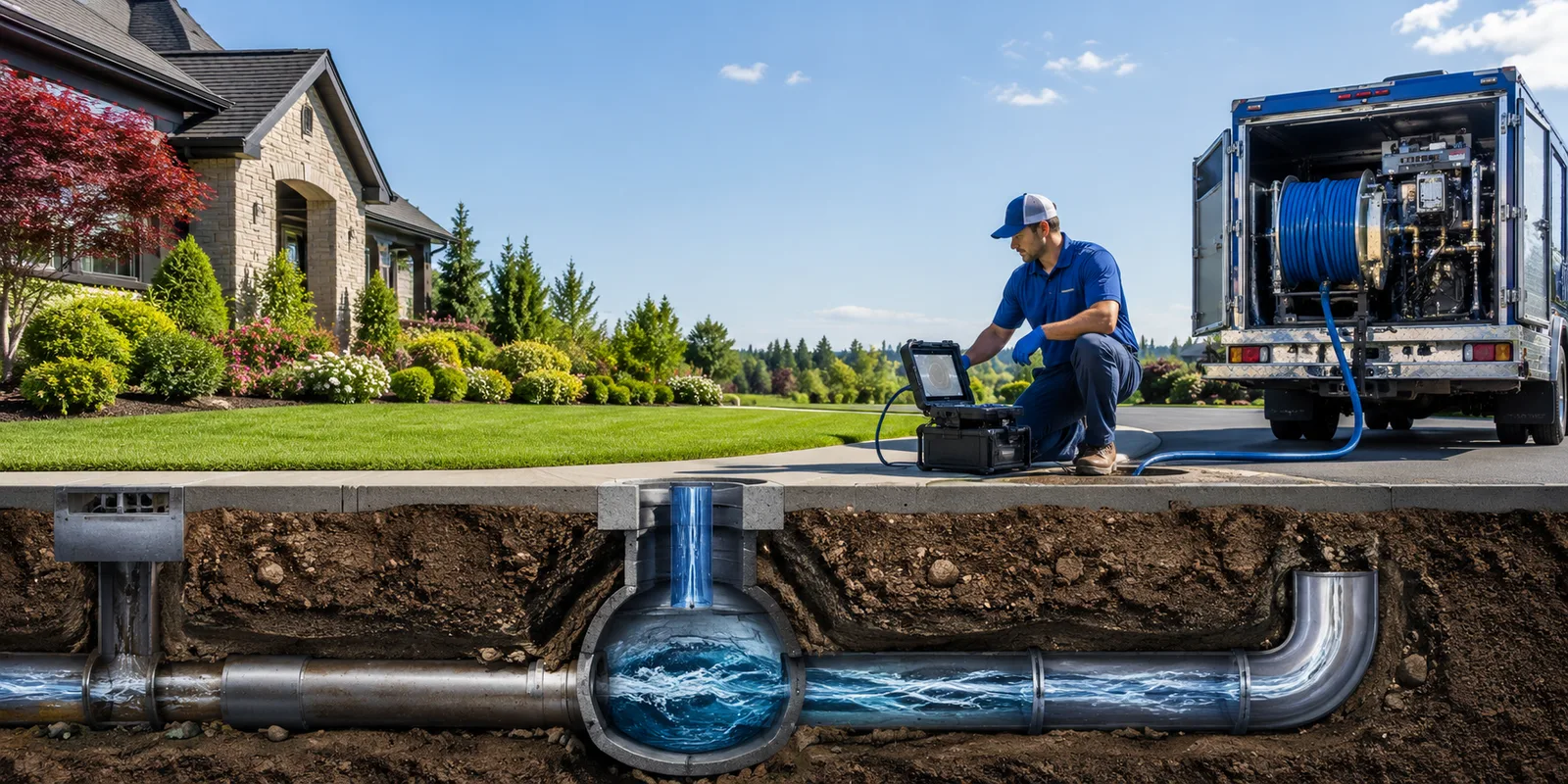 Drainage restoration information for Ivanhoe, CA